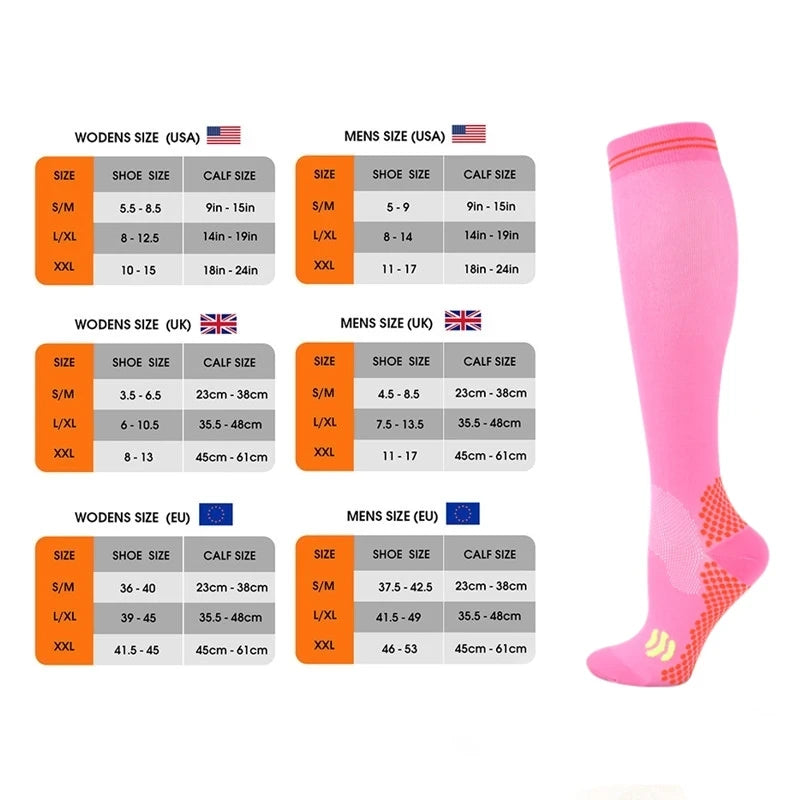 Athletic Compression Knee Socks