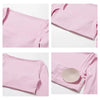 Square-Neck Long-Sleeve Yoga Crop Top