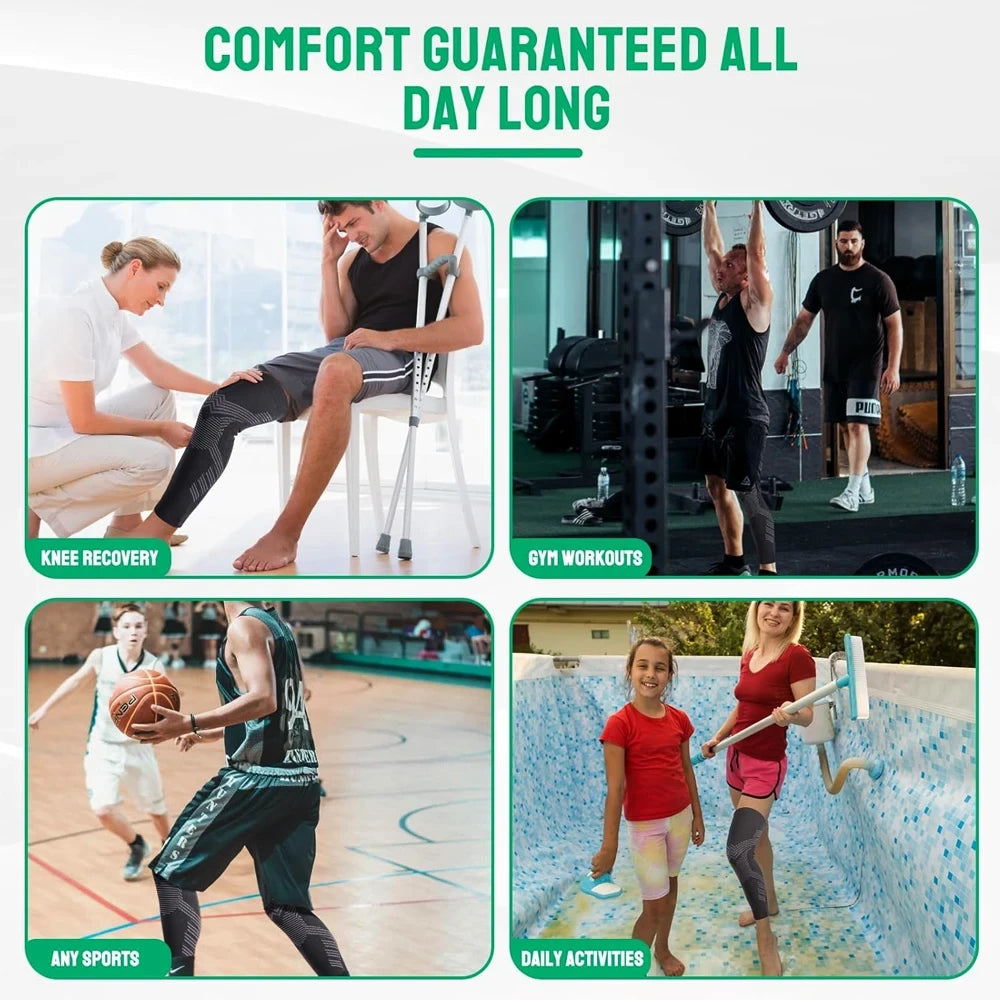 Copper Compression Full Leg Sleeves