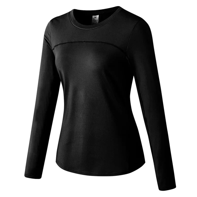 Quick-Dry Stretch Fitness Running Top