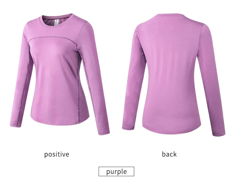 Quick-Dry Stretch Fitness Running Top