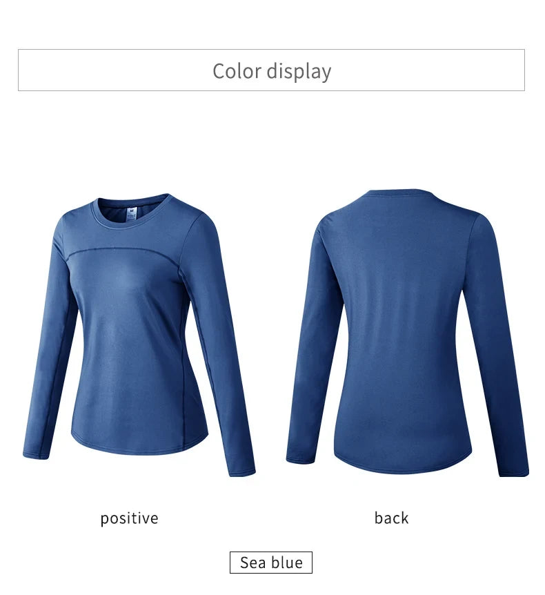 Quick-Dry Stretch Fitness Running Top