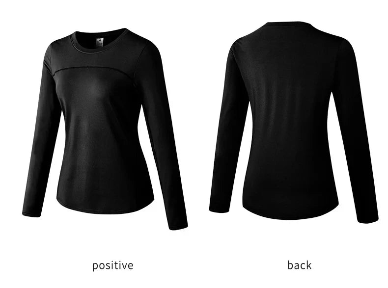Quick-Dry Stretch Fitness Running Top