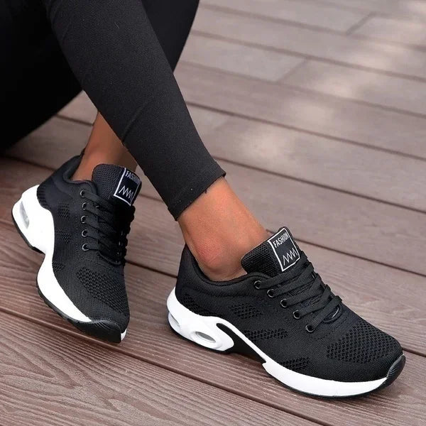 Women's Eco-Friendly Chunky Sneakers - Breathable Mesh for Summer Fun and Adventures