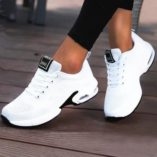 Women's Eco-Friendly Chunky Sneakers - Breathable Mesh for Summer Fun and Adventures