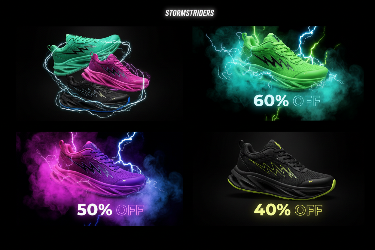 Sneaker Marketing Asset Kit