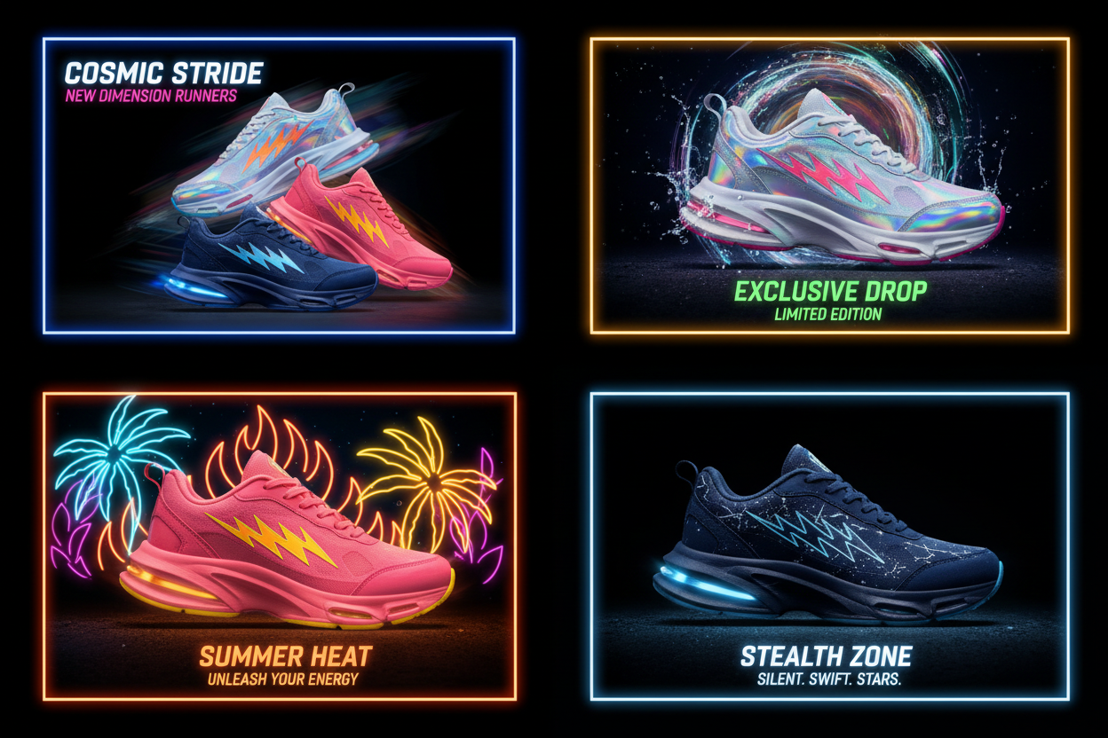 Sneaker Marketing Kit – Variant 6